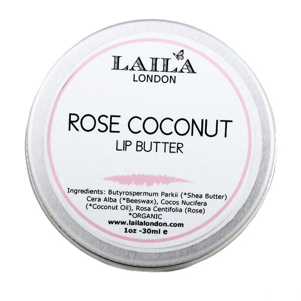 Rose Coconut Lip & Body Balm 100% Natural & Organic